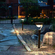 Solar Pathway Light with Floating Top Design - Waterproof LED