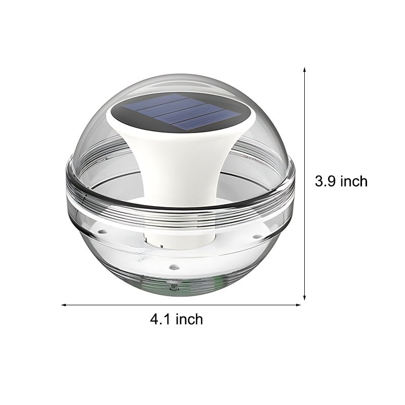 RGB Dimmable Solar Floating Pool Light with Auto Sensor