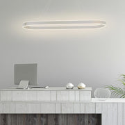 Modern LED Dimmable Pendant Light – Rounded Rectangle Design
