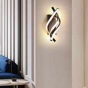 Spiral Modern LED Wall Sconce with 3-Step Dimming