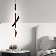 Modern Spiral LED Wall Sconce & Pendant Light with 3-Step Dimming