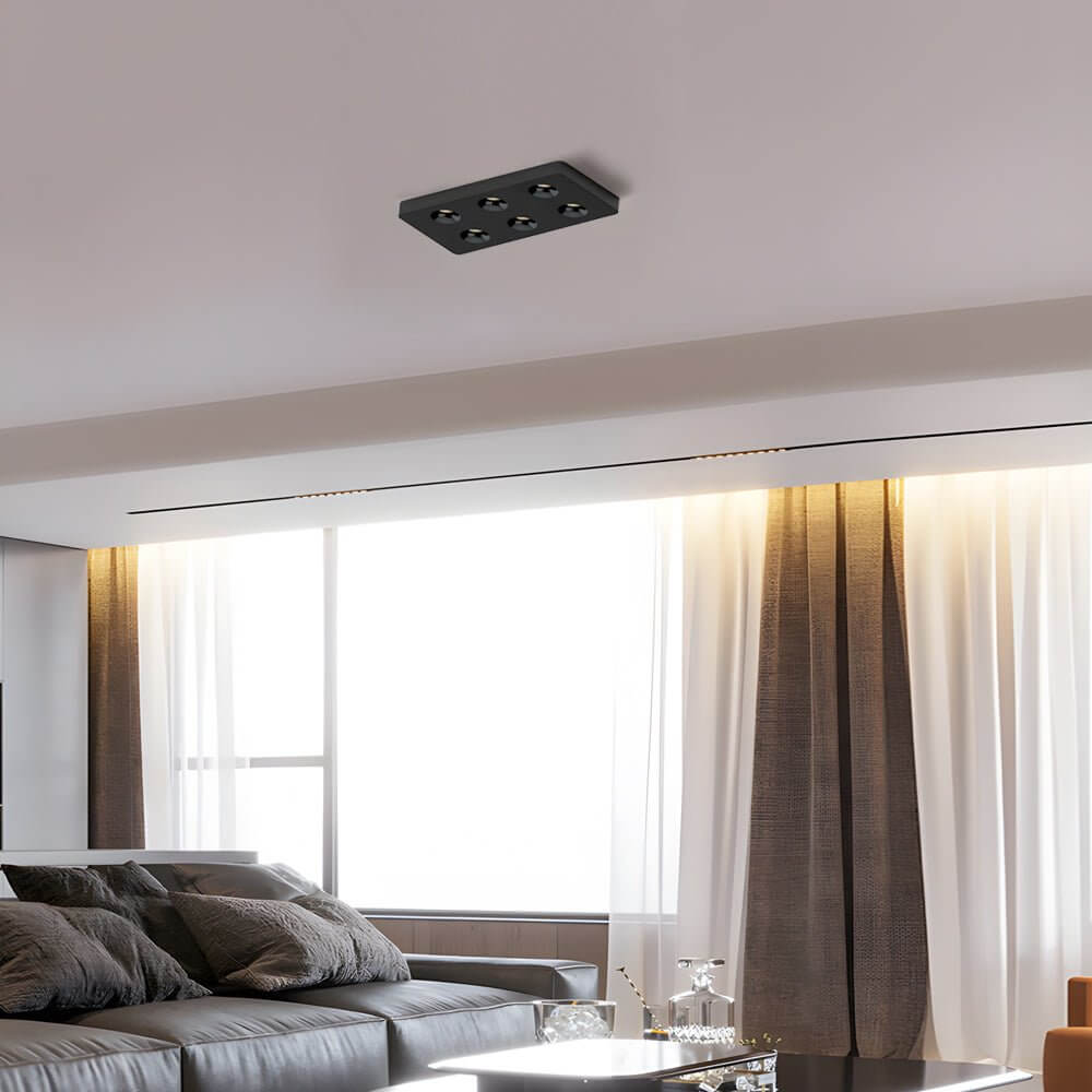 Modern Anti-Glare LED Flush Mount Ceiling Light