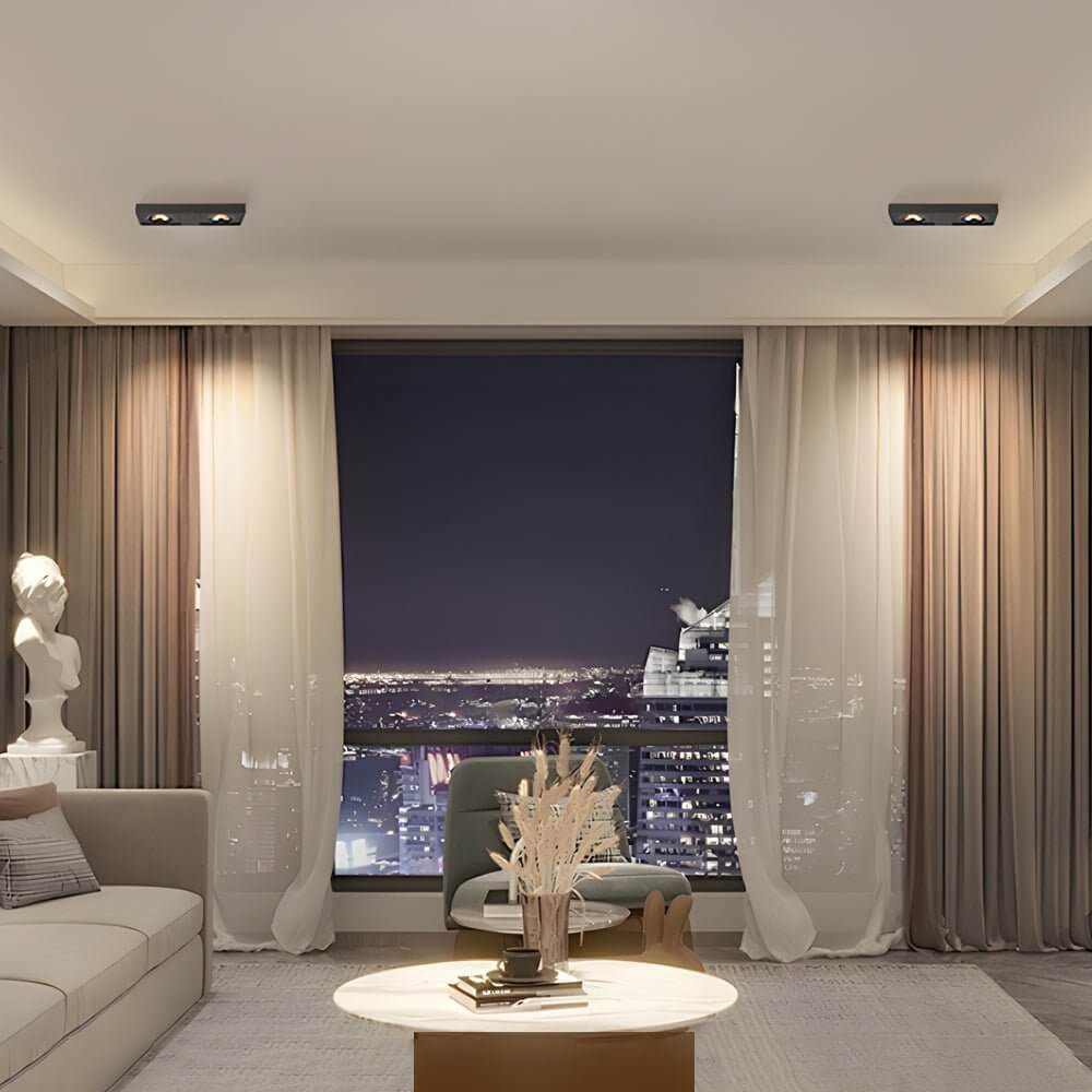 Modern Anti-Glare LED Flush Mount Ceiling Light