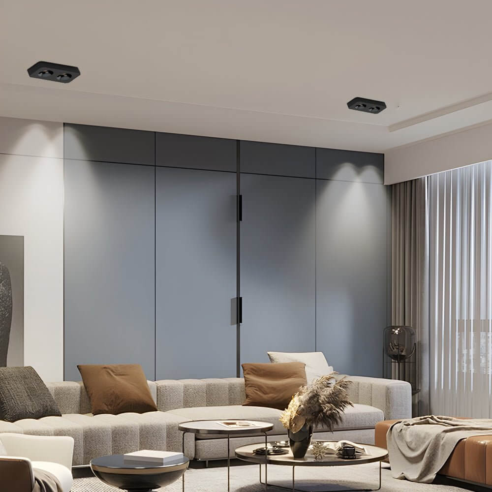 Modern Anti-Glare LED Flush Mount Ceiling Light
