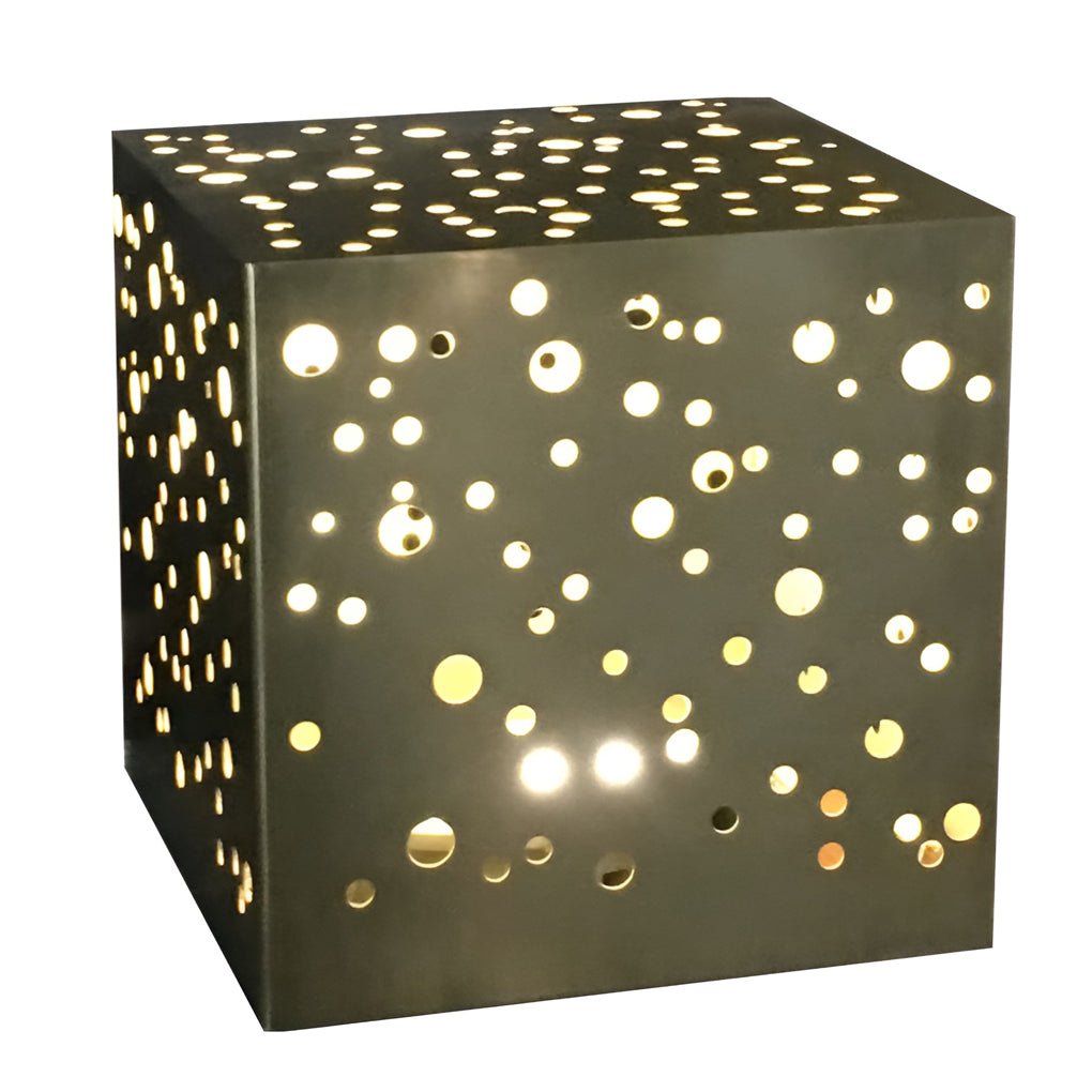 Modern Square LED Outdoor Post Light Stainless Steel Pillar Lamp