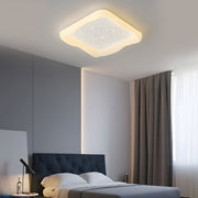 Square Star Flush Mount Ceiling Light with 3-Step Dimming