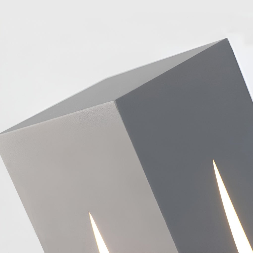 Rectangular LED Pathway Light - Stainless Steel & Glass Outdoor
