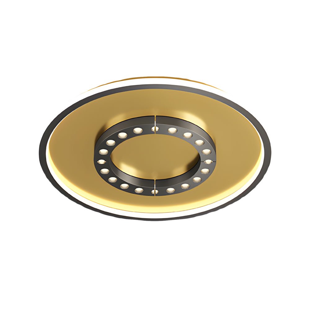 Modern LED Anti-Glare Flush Mount Ceiling Light with 3-Step Dimming