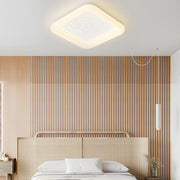 Modern LED Flush Mount Ceiling Light with 3-Step Dimming