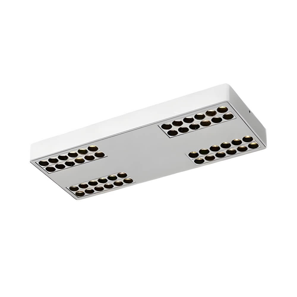 Modern Aluminum LED Flush Mount Ceiling Downlight Square Rectangle