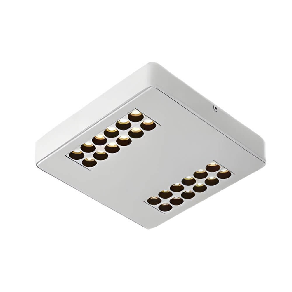 Modern Aluminum LED Flush Mount Ceiling Downlight Square Rectangle