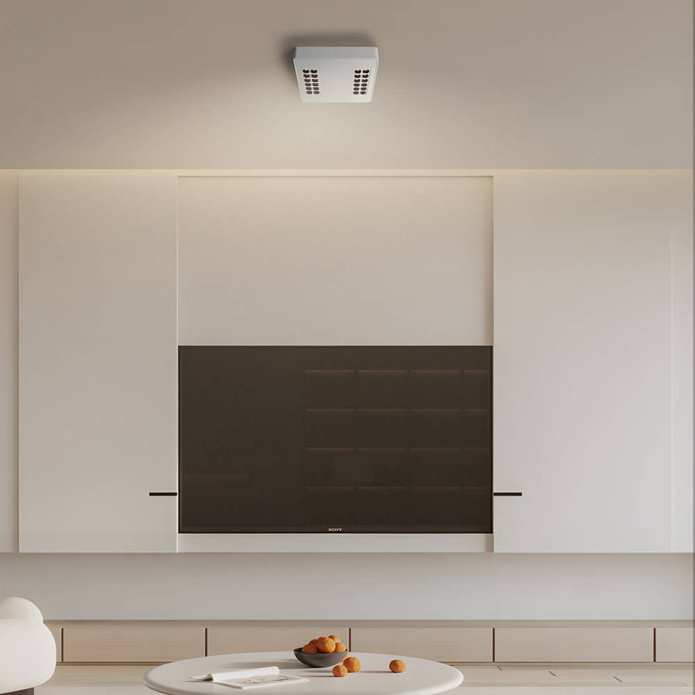 Modern Aluminum LED Flush Mount Ceiling Downlight Square Rectangle