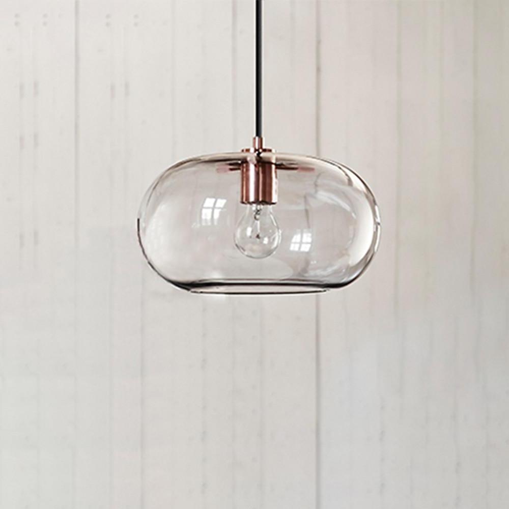 Electroplated Glass Pendant Light | Art Deco Ambient Lighting