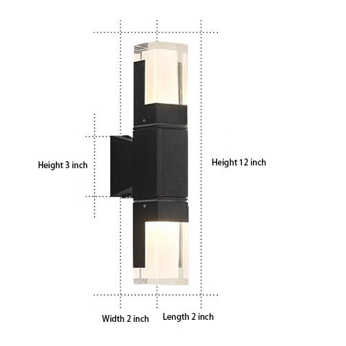 Industrial Outdoor Wall Light Up/Down Waterproof Aluminum LED