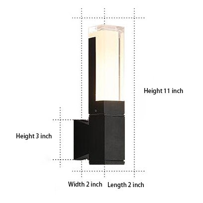 Industrial Outdoor Wall Light Up/Down Waterproof Aluminum LED