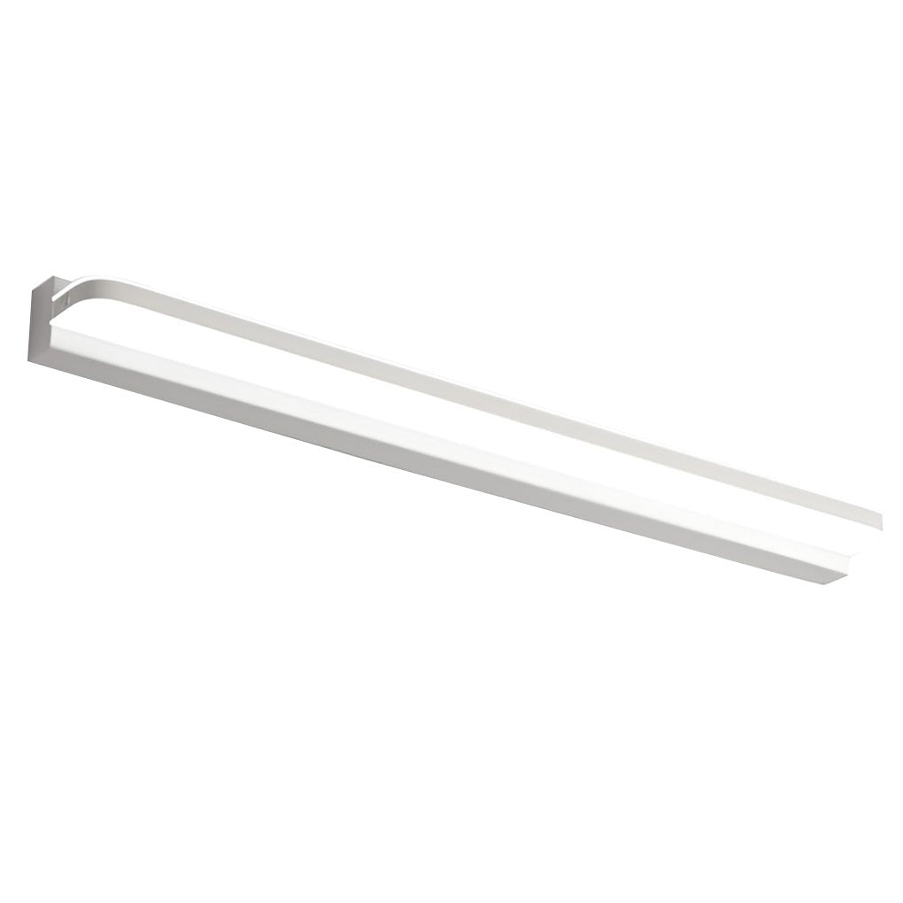 Modern LED Bathroom Vanity Light with Polished Iron Trim