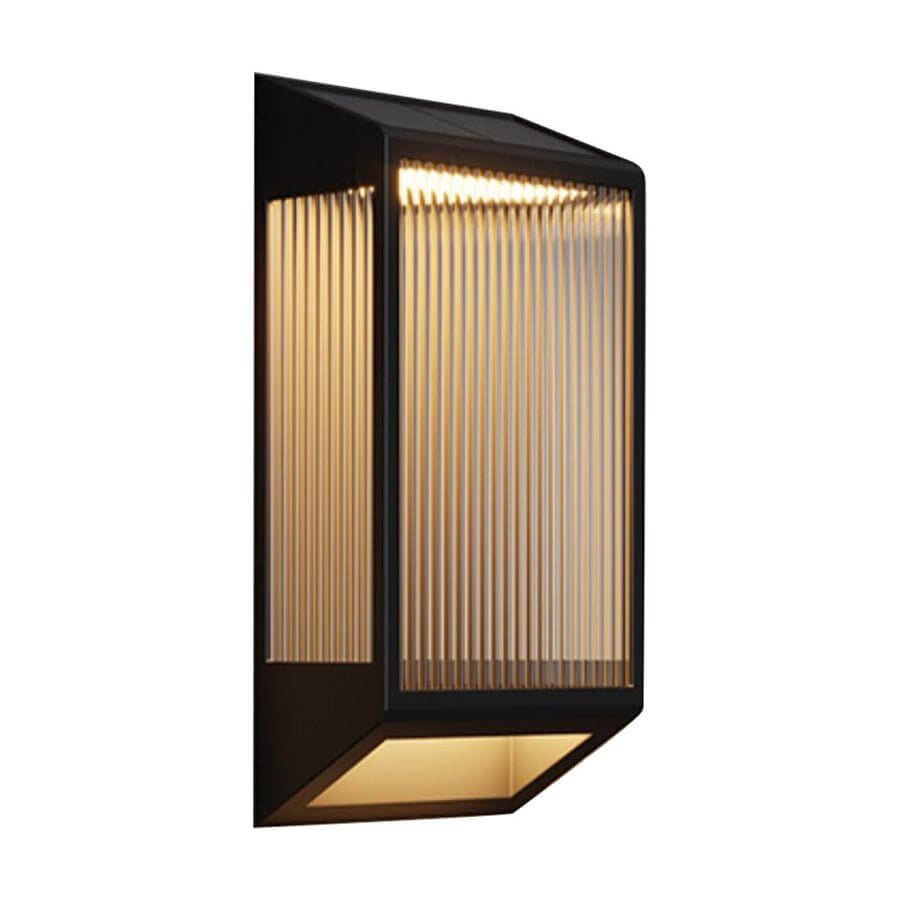 Modern Vertical Ripped Acrylic LED Outdoor Wall Lamp Waterproof