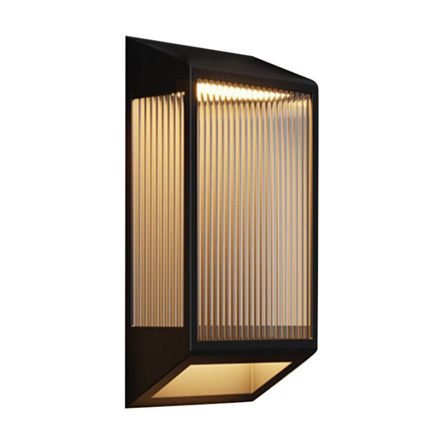 Modern Vertical Ripped Acrylic LED Outdoor Wall Lamp Waterproof