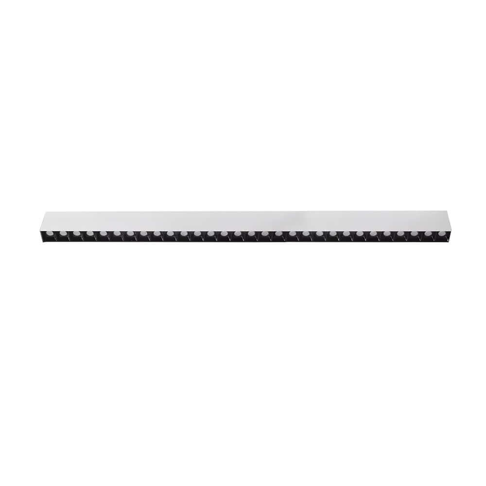 Linear LED Ceiling Downlight Fixture - Modern Aluminum Surface Mount