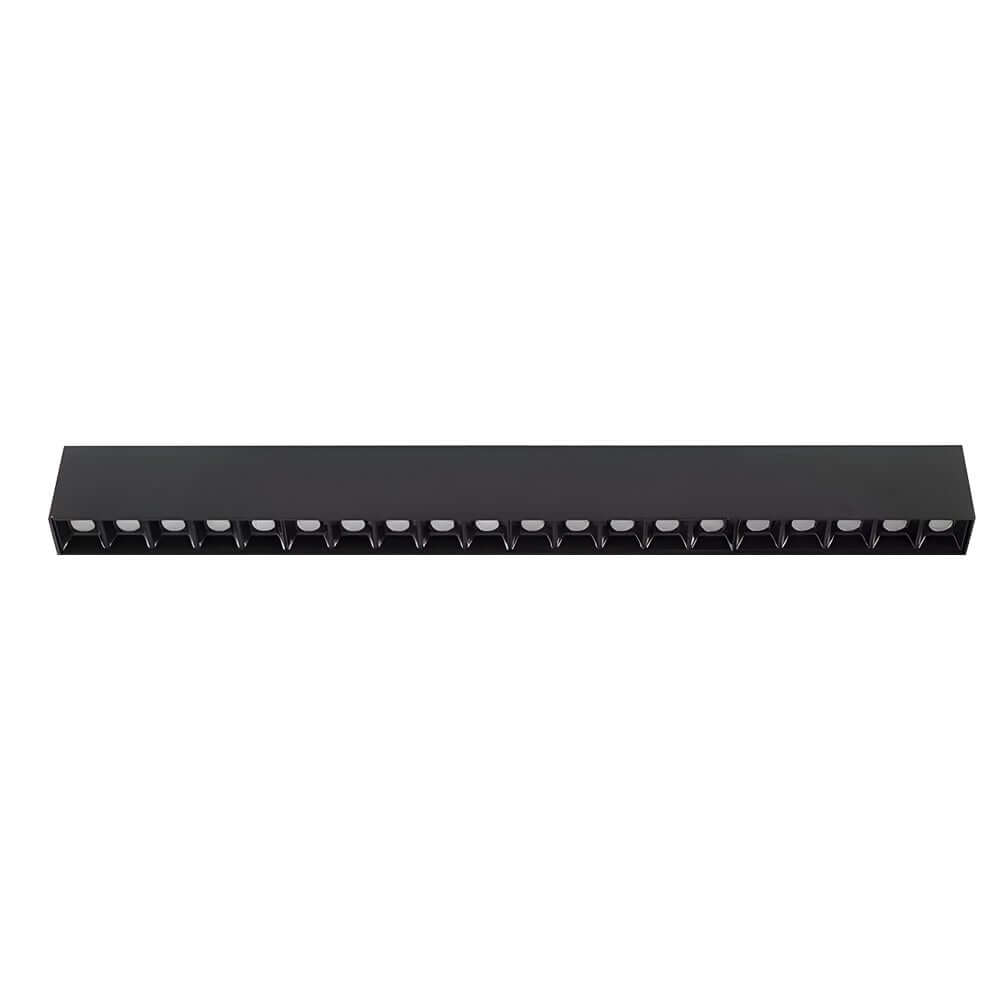 Linear LED Ceiling Downlight Fixture - Modern Aluminum Surface Mount