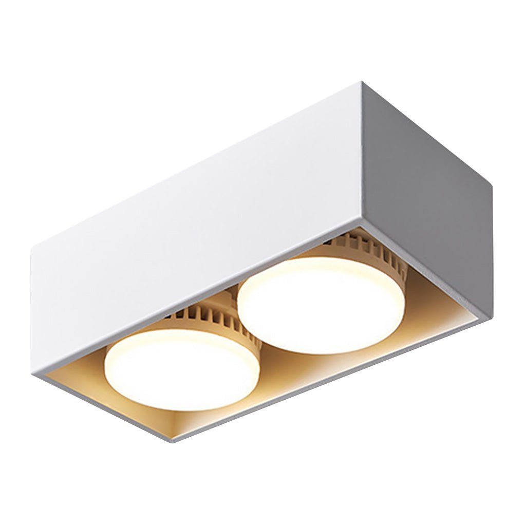 Adjustable Surface Mount Spotlight - Aluminum Box Downlight