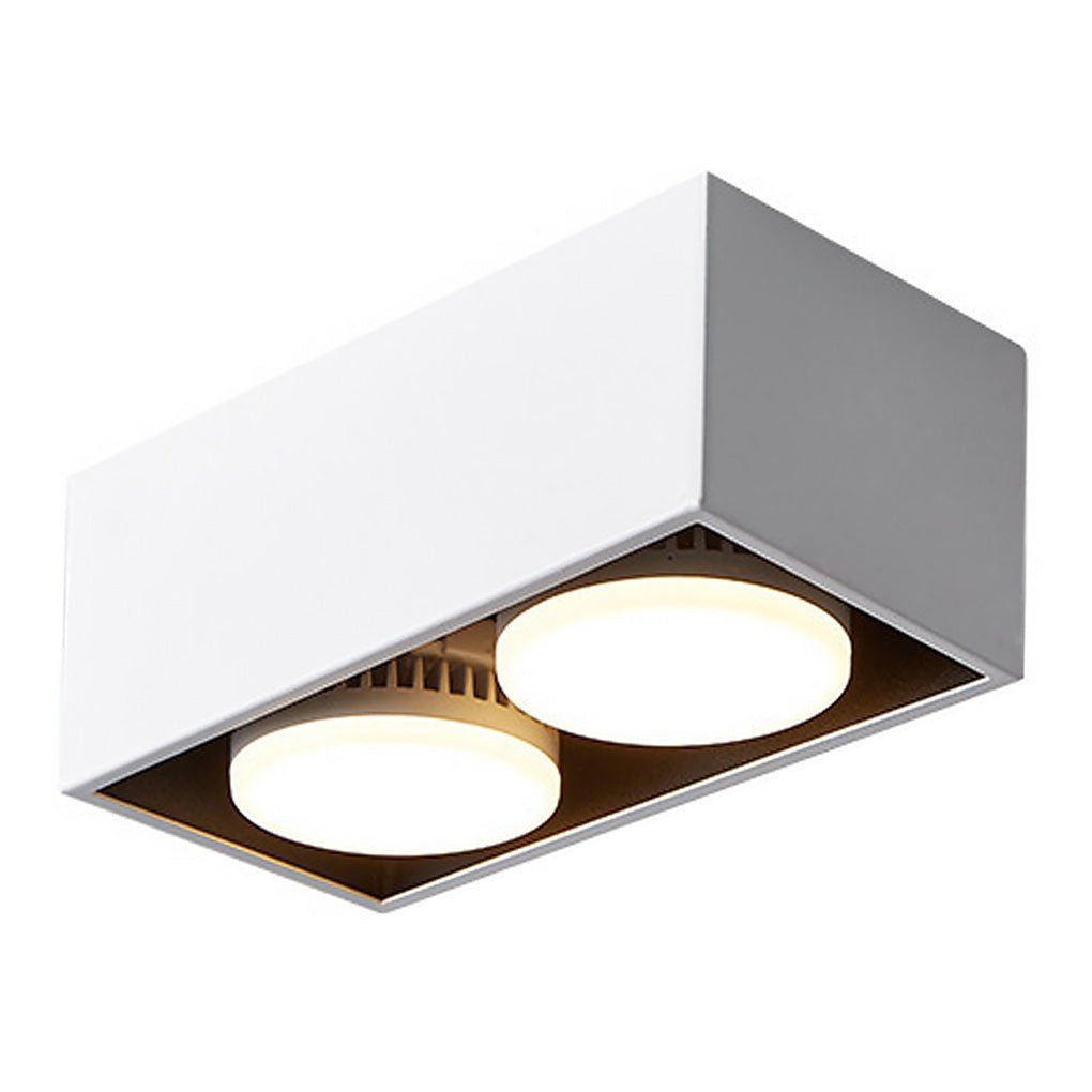 Adjustable Surface Mount Spotlight - Aluminum Box Downlight