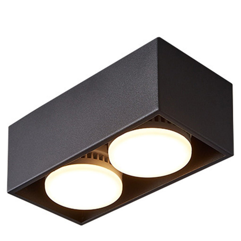 Adjustable Surface Mount Spotlight - Aluminum Box Downlight