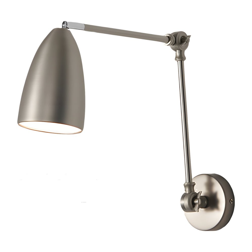 Modern Swing Arm Wall Sconce with 3 Adjustable Joints & LED