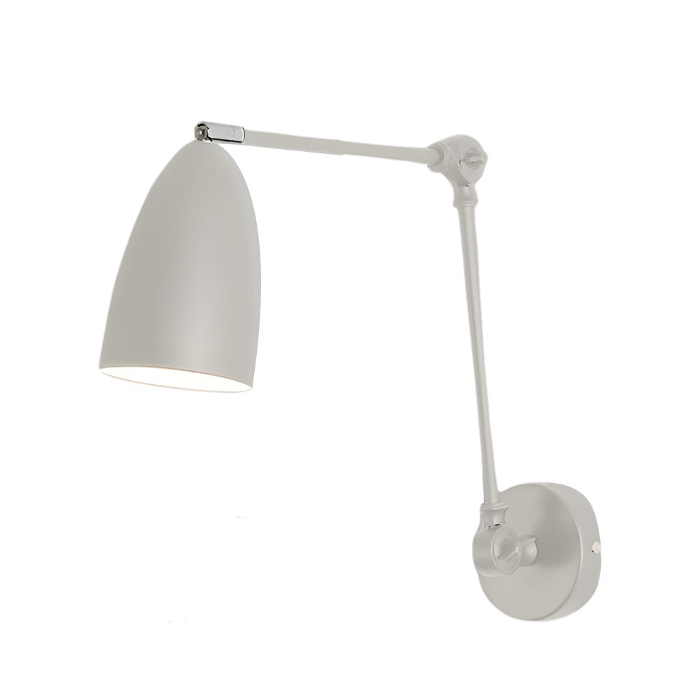 Modern Swing Arm Wall Sconce with 3 Adjustable Joints & LED