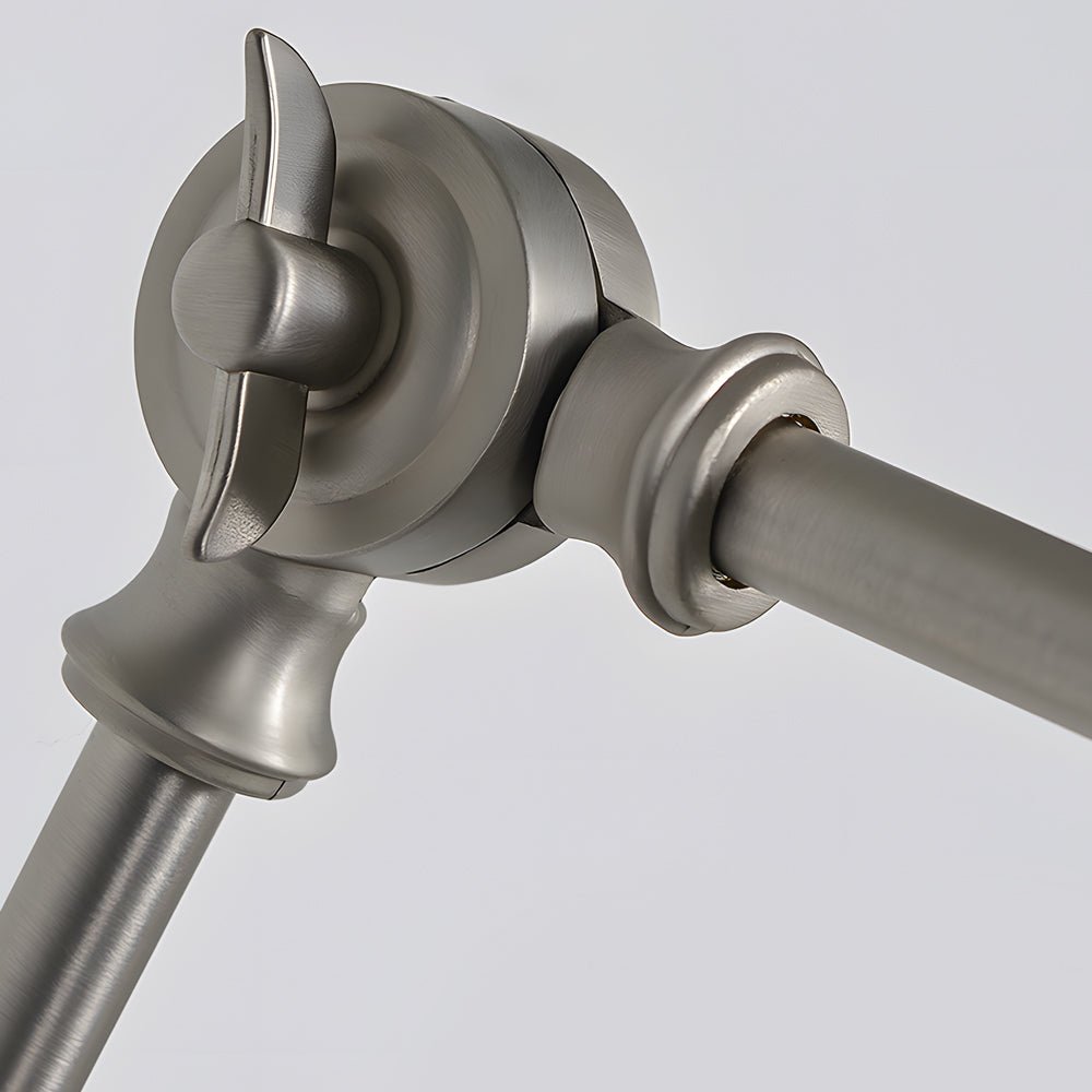 Modern Swing Arm Wall Sconce with 3 Adjustable Joints & LED