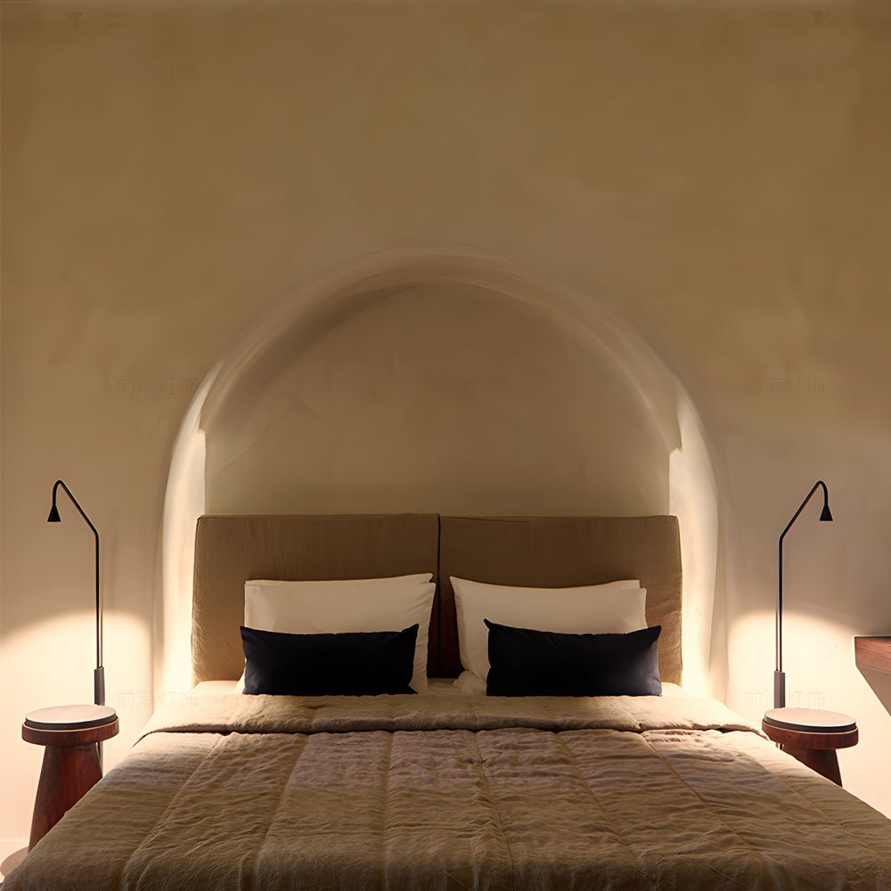 Adjustable Swing Arm Wall Lamp - Modern Minimalist Iron Sconce
