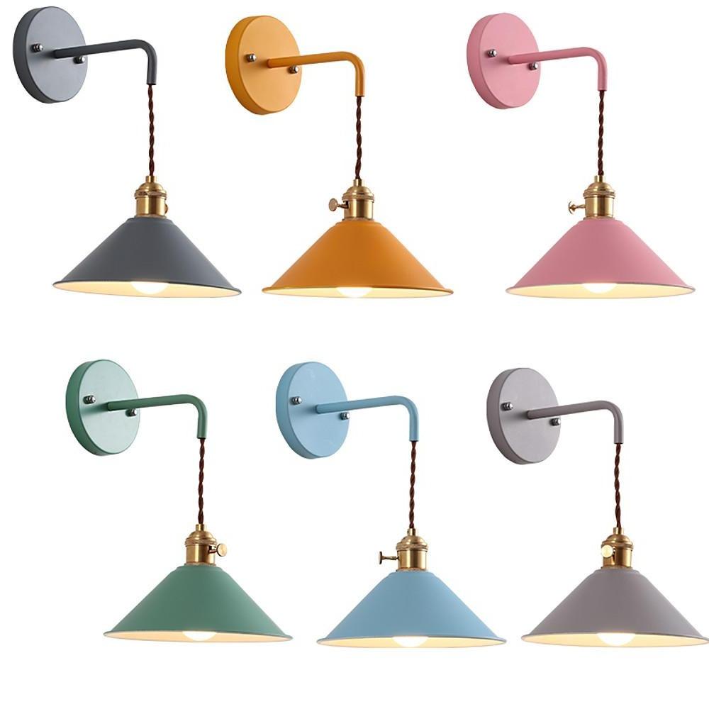 Modern Funnel Wall Sconce LED Metal Downlight