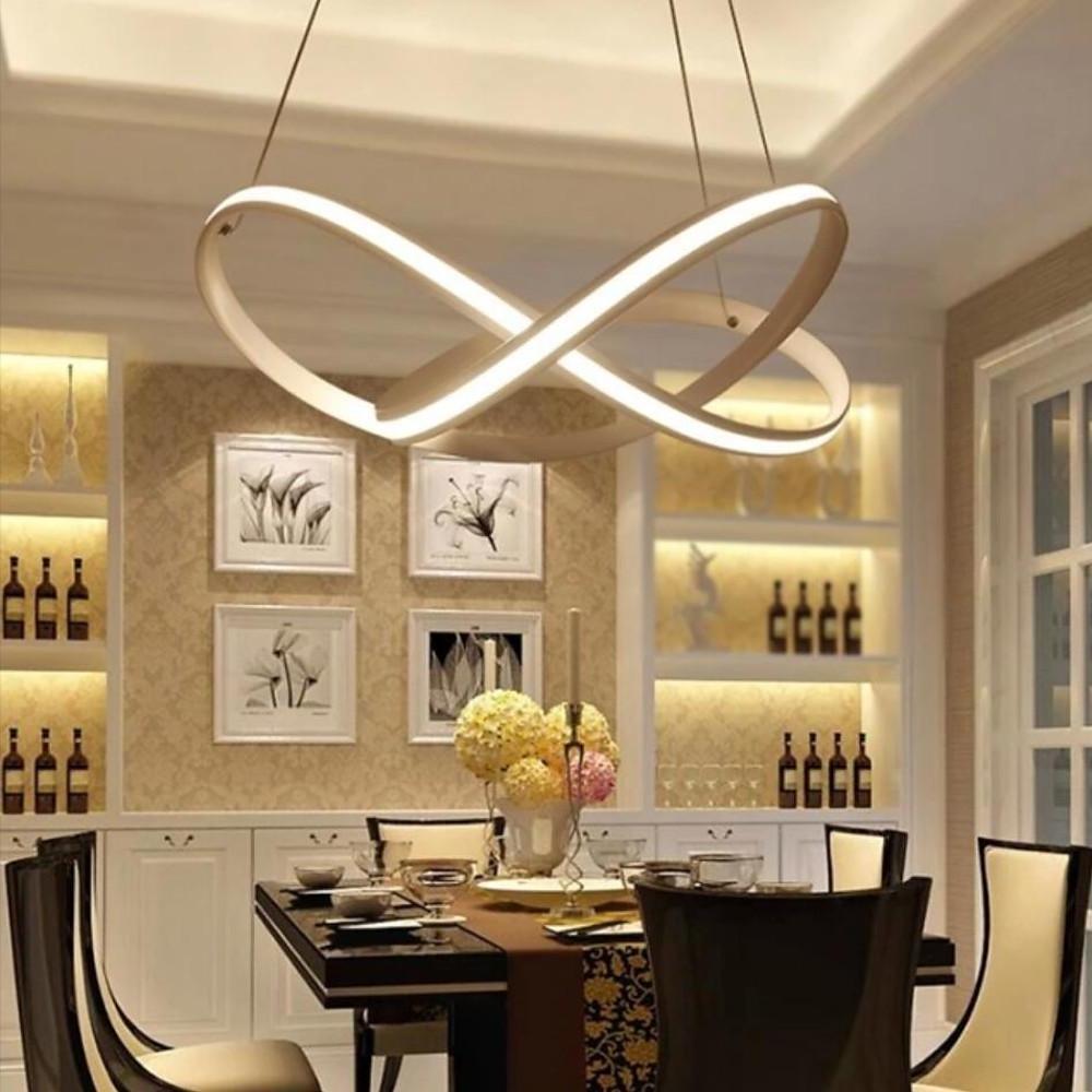 Infinity Ring Pendant Light - Modern LED Ceiling Light
