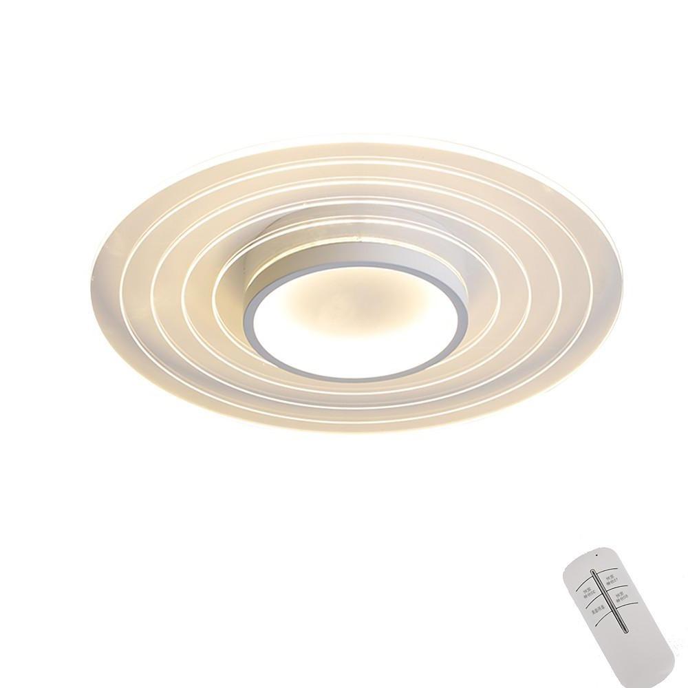 Modern Multi-Circle Dimmable LED Flush Mount Ceiling Light