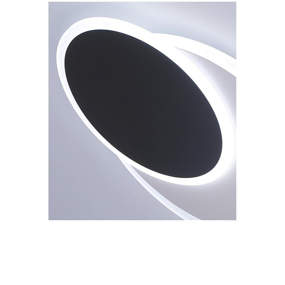 Modern Double Circle LED Flush Mount Ceiling Light – Nordic Design