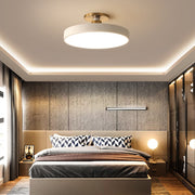Modern LED Flush Mount Ceiling Light - Metal & Acrylic Globe Design