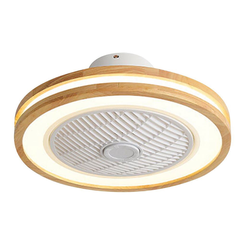 Modern Bladeless Ceiling Fan with Light & Remote Control