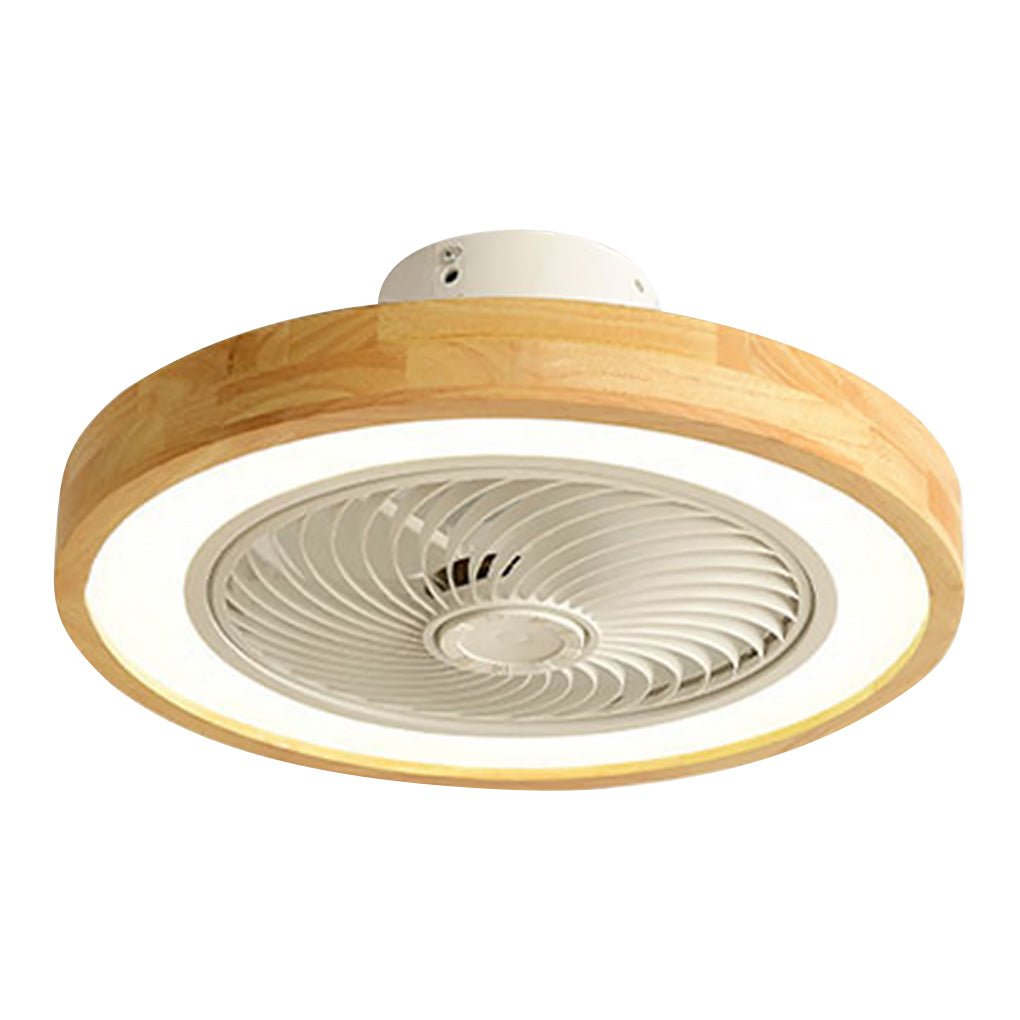 Modern Bladeless Ceiling Fan with Light & Remote Control
