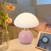 Touch Control Mushroom Kids Table Lamp with Metal Base & Acrylic Shade