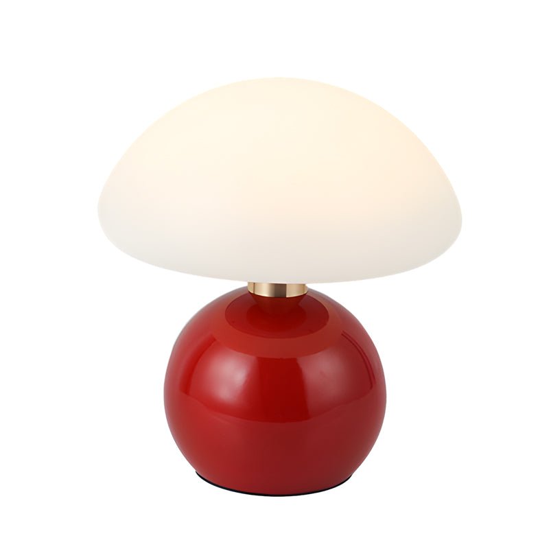 Touch Control Mushroom Kids Table Lamp with Metal Base & Acrylic Shade
