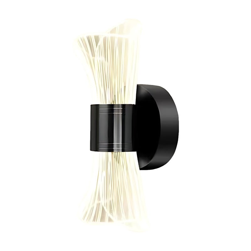Modern Trumpet Wall Sconce with Three-Step Dimming LED Light