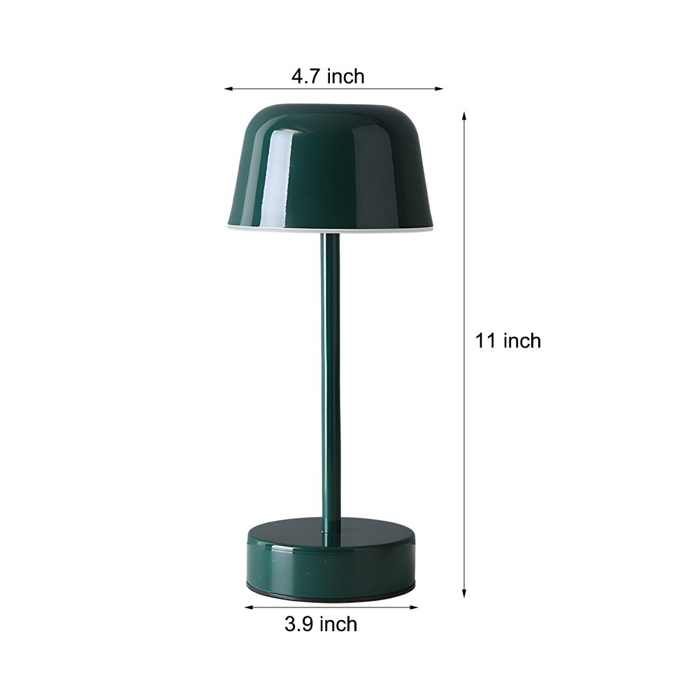Modern Mushroom Table Lamp with Touch Dimming & USB Charging