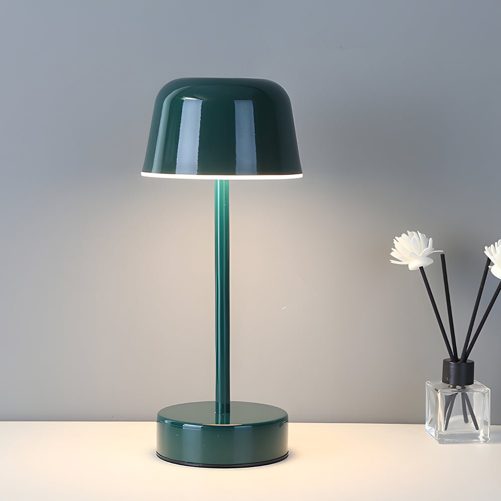 Modern Mushroom Table Lamp with Touch Dimming & USB Charging