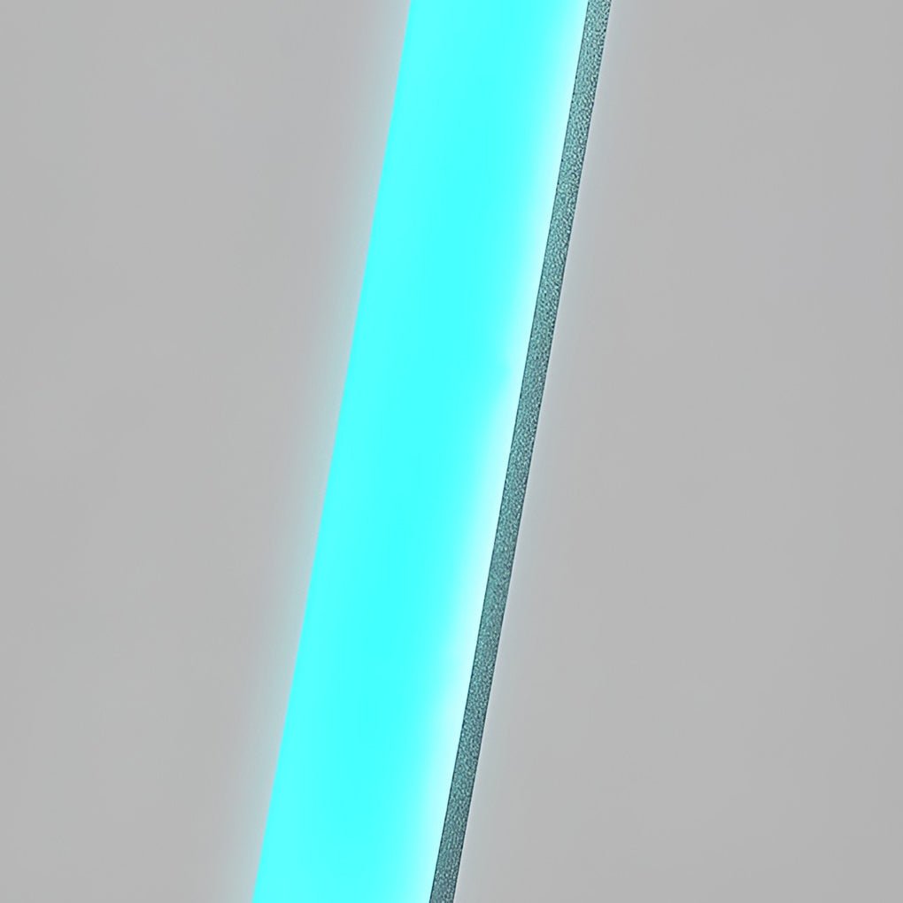 49 Inch Twisted LED Floor Lamp - Modern Aluminum with RGB Remote