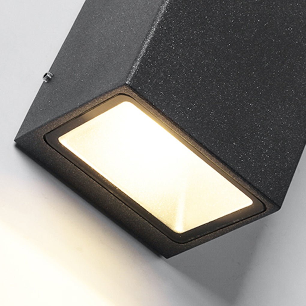 Waterproof LED Outdoor Wall Light with Dual Lighting Options
