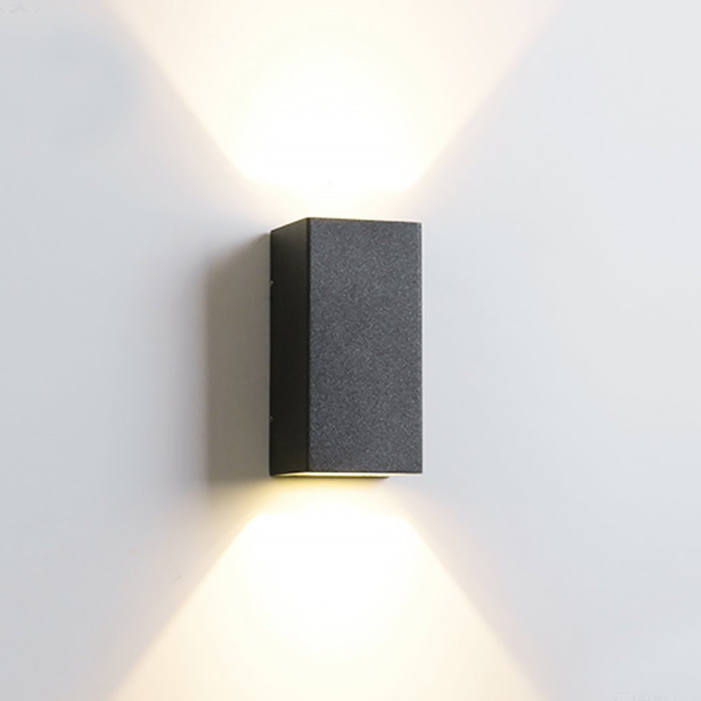 Waterproof LED Outdoor Wall Light with Dual Lighting Options
