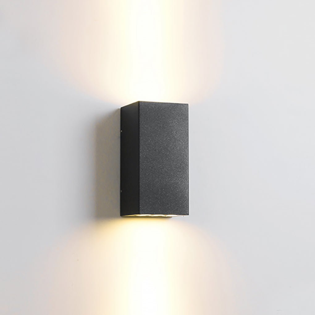 Waterproof LED Outdoor Wall Light with Dual Lighting Options