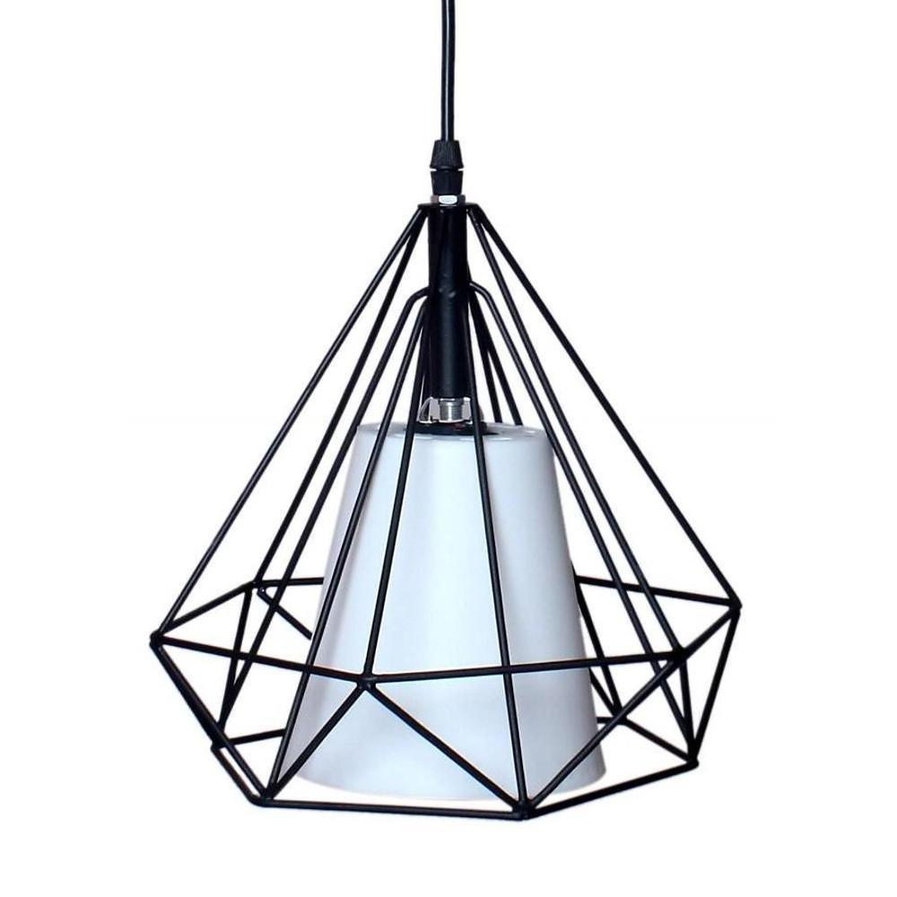 Modern Geometric Pendant Light - 3-Tier Metal Cluster Ceiling Fixture