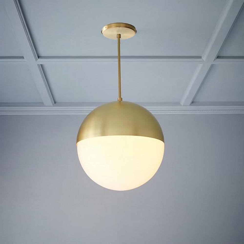 Glass Globe Pendant Light - Modern Nordic Hanging Lamp