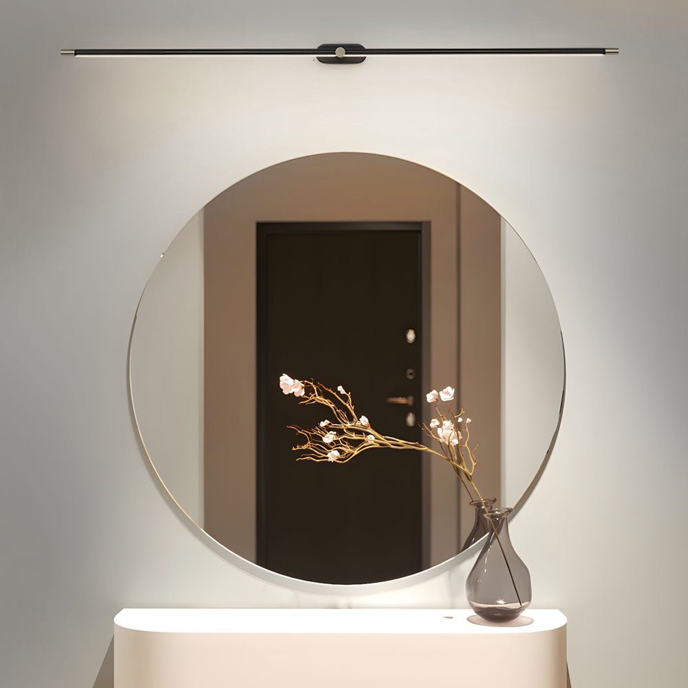 Ultra-Slim Cylindrical LED Bathroom Vanity Light – Modern Indirect